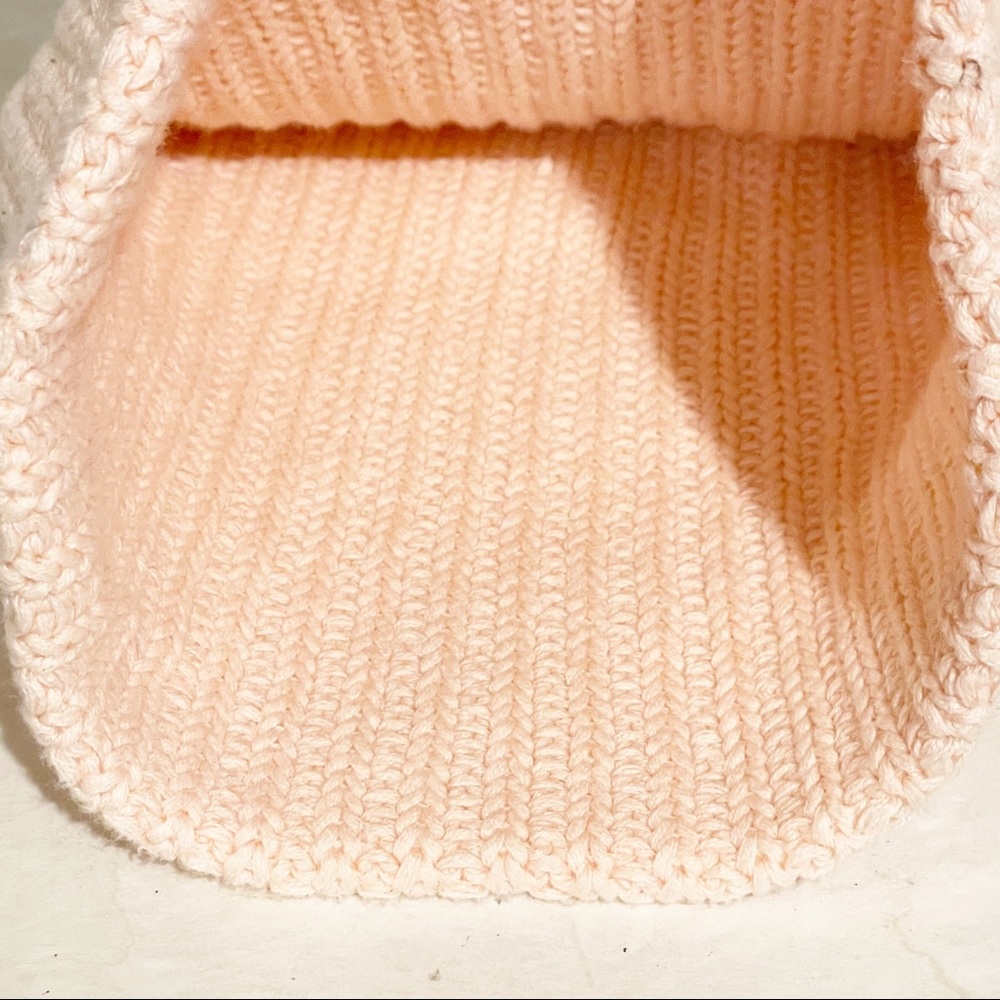 Love Your Melon‎ Pink Knit Cotton Beanie One Size - Picture 3 of 4